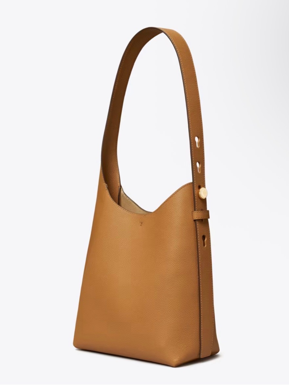 Tory Burch leather romy  Shoulder Bag in Tan